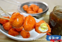 菲律宾路边小吃炸鹌鹑蛋 quek quek